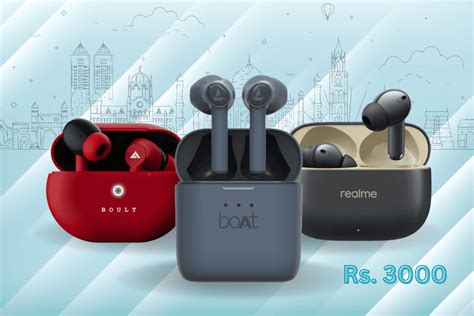 15 Best Truly Wireless Earbuds Under 3000 In India 2023 Techcult