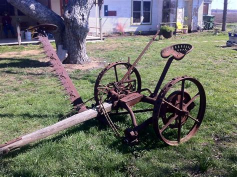 Sickle Bar Mower I Have Ridden One Of These As A Kiddangerous