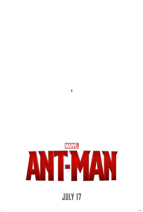 Ant Man Movie Poster And Ew Cover Debut