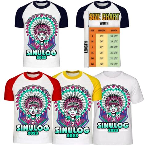 Sinulog Festival Cebu Design 9sublimation Shirt Raglan Shopee