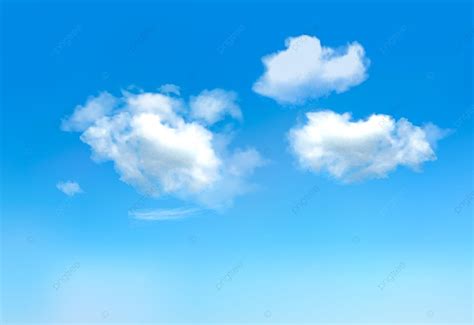Blue Sky With Clouds Background Frame Copy Autumn Background Image