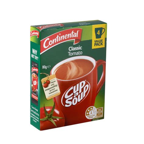 Continental Tomato Soup 7 X 4 Serves