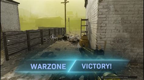 Call Of Duty Warzone Win Youtube