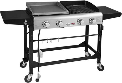 Royal Gourmet 4 Burner GD401 Portable Flat Top Gas Grill And Griddle