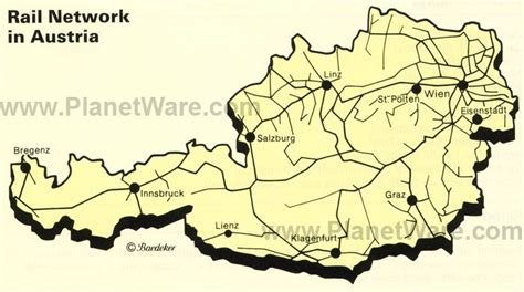 Map Of Republic Of Austria Planetware