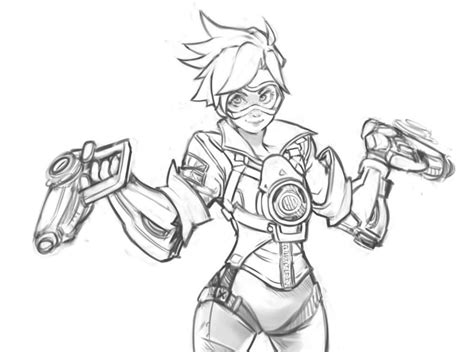 Rich S On X Overwatch Drawings Overwatch Overwatch Tracer