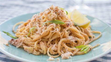 Crab Linguine Recipe Walter Purkis And Sons