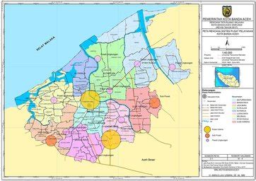 Peta Struktur Ruang Kota Banda Aceh Tahun 2029 Katalog Peta Banda Aceh