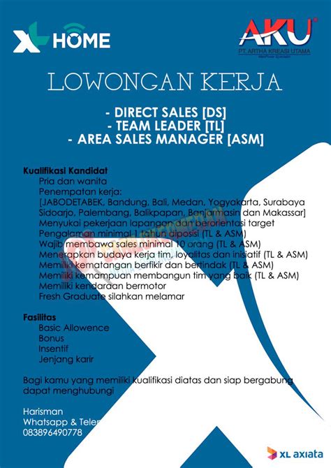 Loker semarang bulan agustus 2021 untuk lulusan smp, sma/smk, d1, d3 dan s1 | lowongan kerja terbaru di semarang dan jawa tengah tahun 2021 Lowongan Kerja Di PT Artha Kreasi Utama Medan September 2020