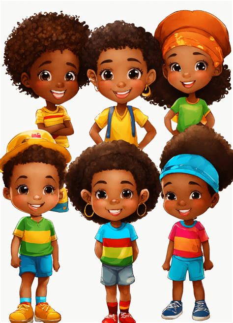 Lexica Group Of African American Kids Cute And Adorable Fun
