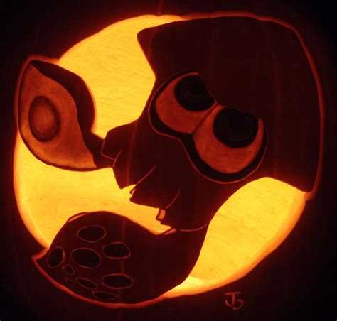 Or Are You A Squid Inkling Squid Pumpkin By Johwee On Deviantart