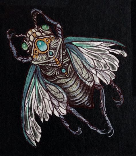Cicada Illustration By Caitlin Hackett Cicada Tattoo Cicada Art Insect Tattoo Tattoo Art