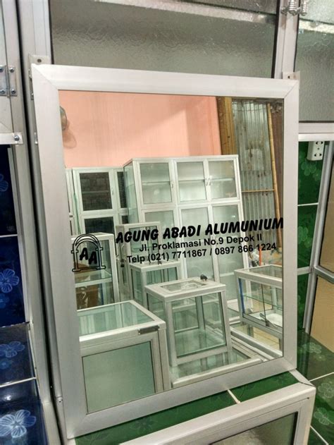 Jual Kaca Cermin Bingkai Alumunium Kota Depok Agung Abadi Alumunium