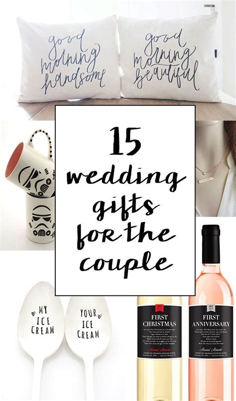 Perfect wedding gifts for the perfect couple at perfect prices!! 15 Sentimental Wedding Gifts for the Couple | Wedding ...
