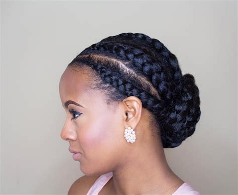 Quick braid styles 2018 for women: Quick protective style! These are some simple feed in ...