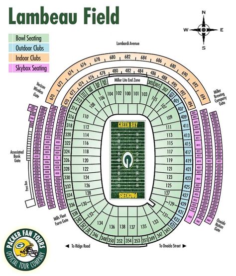 The Incredible Along With Attractive Green Bay Packers Seating Chart