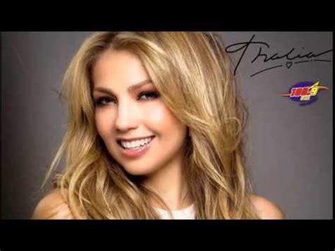 Quien sólo tiene en la cabeza elecciones no tiene en la cabeza. Thalia presenta "Solo Parecia Amor" en "Sin Límites 100.9 ...