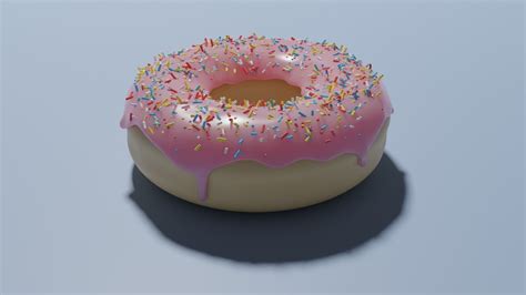 Donut Blender Free 3d Model Cgtrader