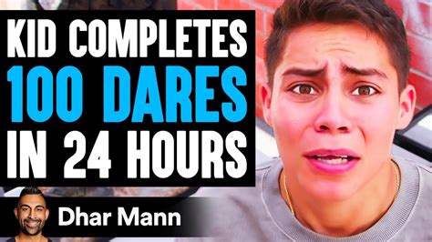 Kid Completes 100 Dares In 24 Hours What Happens Is Shocking Dhar