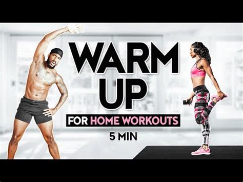 Min Warm Up Routine For At Home Workouts NO JUMPING YouTube