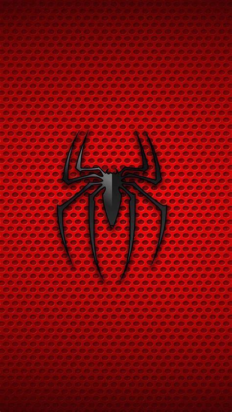 Spiderman Logo Background Iphone Wallpaper Iphone Wallpapers