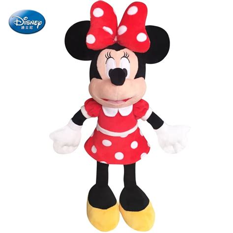 Genuine Disney Minnie Mouse And Mickey Mouse Plush Doll Toys Baby Soft