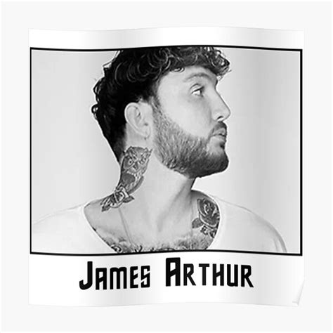 James Arthur Poster For Sale By Inspicienti Redbubble