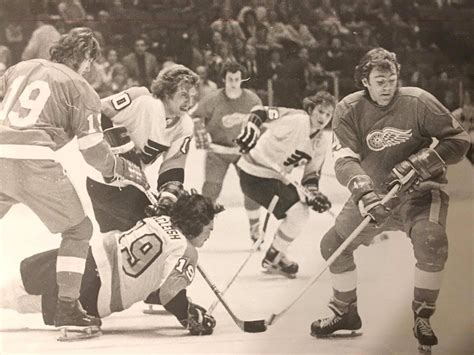 Rick Macleish Bill Clement And Bobby Clarke Take On The Detroit Red
