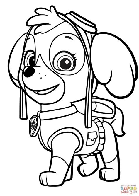 Supercoloring.com ist ein riesenspaß für alle altersstufen, für jungs und mädchen, kinder und erwachsene, teenager und kleinkinder, vorschüler und ältere schulkinder. Paw Patrol Skye Ausmalbild 489 Malvorlage Paw Patrol ...