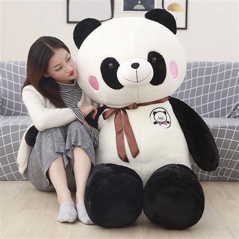 Large Panda Stuffed Animal Giant Soft Plush Toy For Kids Large Cute