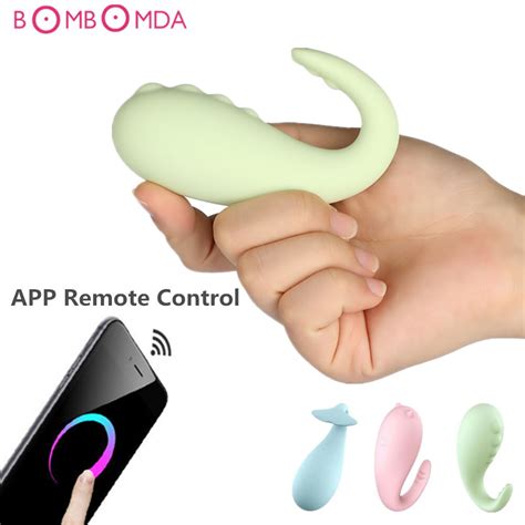 Sex App Vibrator Wireless Remote Control Vibrating Vagina Egg Sex Toy
