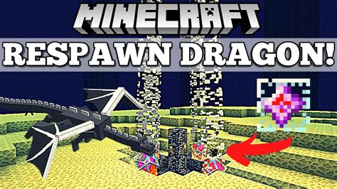 How To Respawn The Ender Dragon Minecraft - YouTube