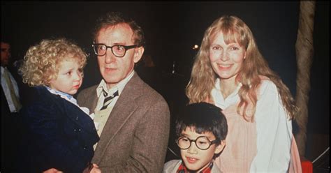 Archives Woody Allen Mia Farrow Et Dylan Farrow Le 20 Novembre 1987