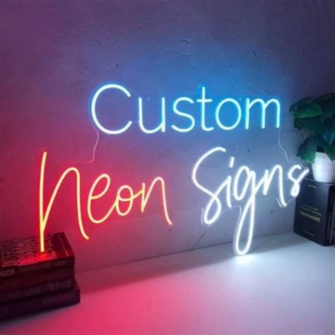 Custom Neon Sign Board 3dminiature