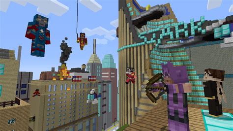 Marvels Avengers Coming To Minecraft Xbox 360 Edition Polygon