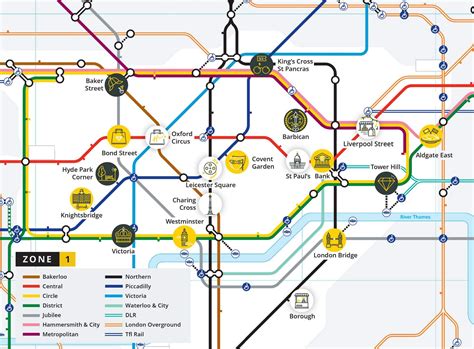 London Tube Map And Top London Attractions All The Knowledge You Need