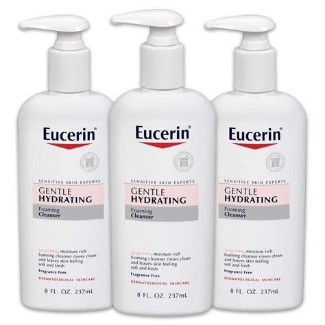 Eucerin Sensitive Skin Gentle Hydrating Cleanser In 2020 Face Wash