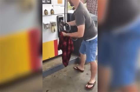 Georgia Man Pulls Stealthy Snake Out Of Gas Pump