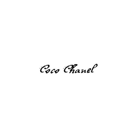 Chanel In Cursive