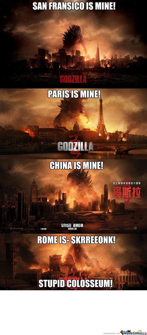 In fact, godzilla vs kong might just be the biggest movie in legendary's monsterverse when it arrives on the big screen on march 13, 2020. Godzilla Meme 4 by Lmpkio.deviantart.com on @DeviantArt ...