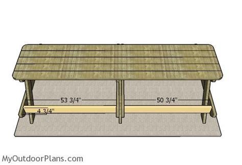 10 Foot Picnic Table Plans Myoutdoorplans Free Woodworking Plans And Projects Diy Shed