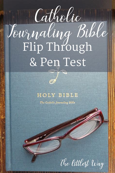 The New And Only Catholic Journaling Bible The
