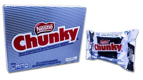 Chunky Original 14oz Candy Bar Or 24 Count Box — Ba Sweetie Candy Store