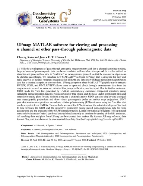 (PDF) UPmag: MATLAB software for viewing and processing u ...