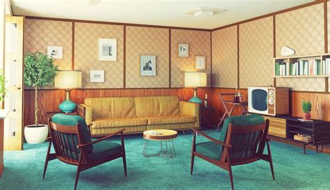 Möbel Im Stil Der 60er Jahre Klare Formen Knallige Farben