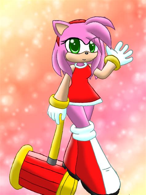 Amy Rose By Mystikal Aurora On Deviantart