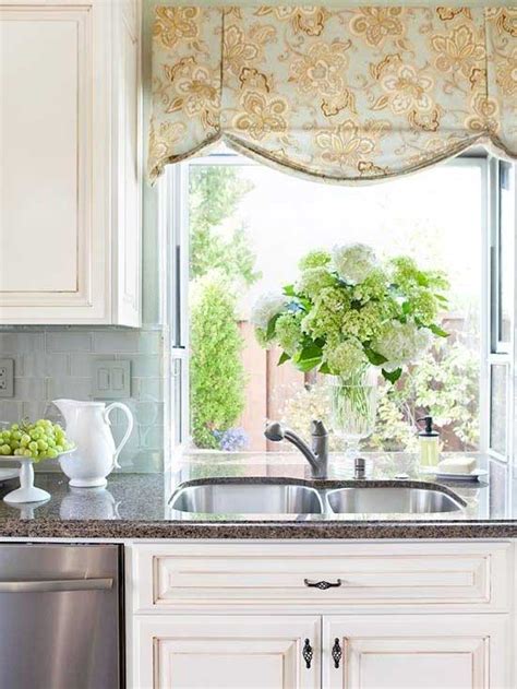 6 design rules for valances hung on medallions (knobs). How to Decorate a Kitchen - Stylish and Practical Ways to ...