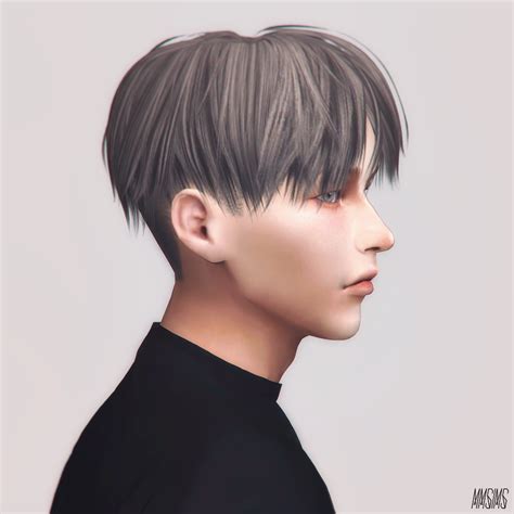 Kpop Male Hair Sims 4 Cc