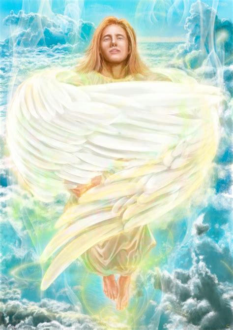 Archangel Sandalphon By Ekuta Makoto Angel Pictures Angel Art