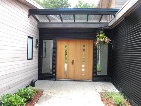 Several styles of porch are available. How to Choose The Perfect Glass Canopy for Your Front Door ...